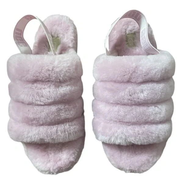 UGG FLUFF YEA SLIPPER/SLIDES - Picture 3 of 4